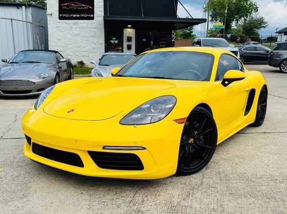 PORSCHE 718 CAYMAN 2018 WP0AA2A81JK261676 image